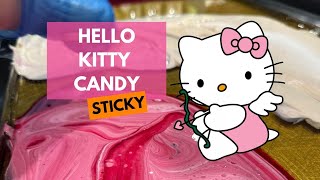 Hello Kitty styled candy, with Sticky, Live!