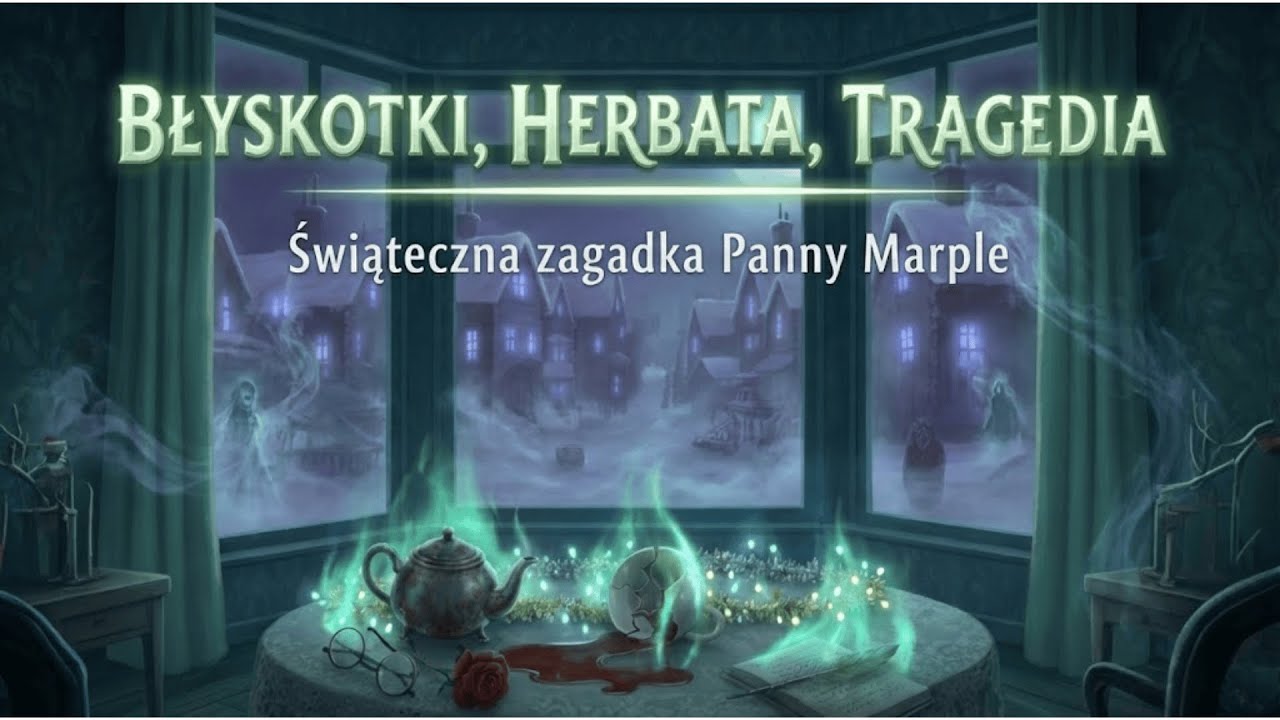 „Błysk, Herbata i Tragedia” | Świąteczna Zagadka Panny Marple