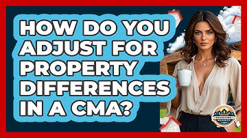 How Do You Adjust For Property Differences In A CMA? - Home Investing Experts