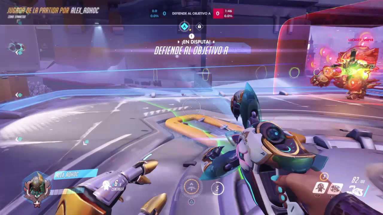 Symetra a la defensa Overwatch - YouTube