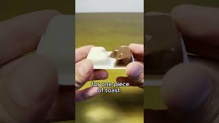 How to make easy chocolate toast #shorts