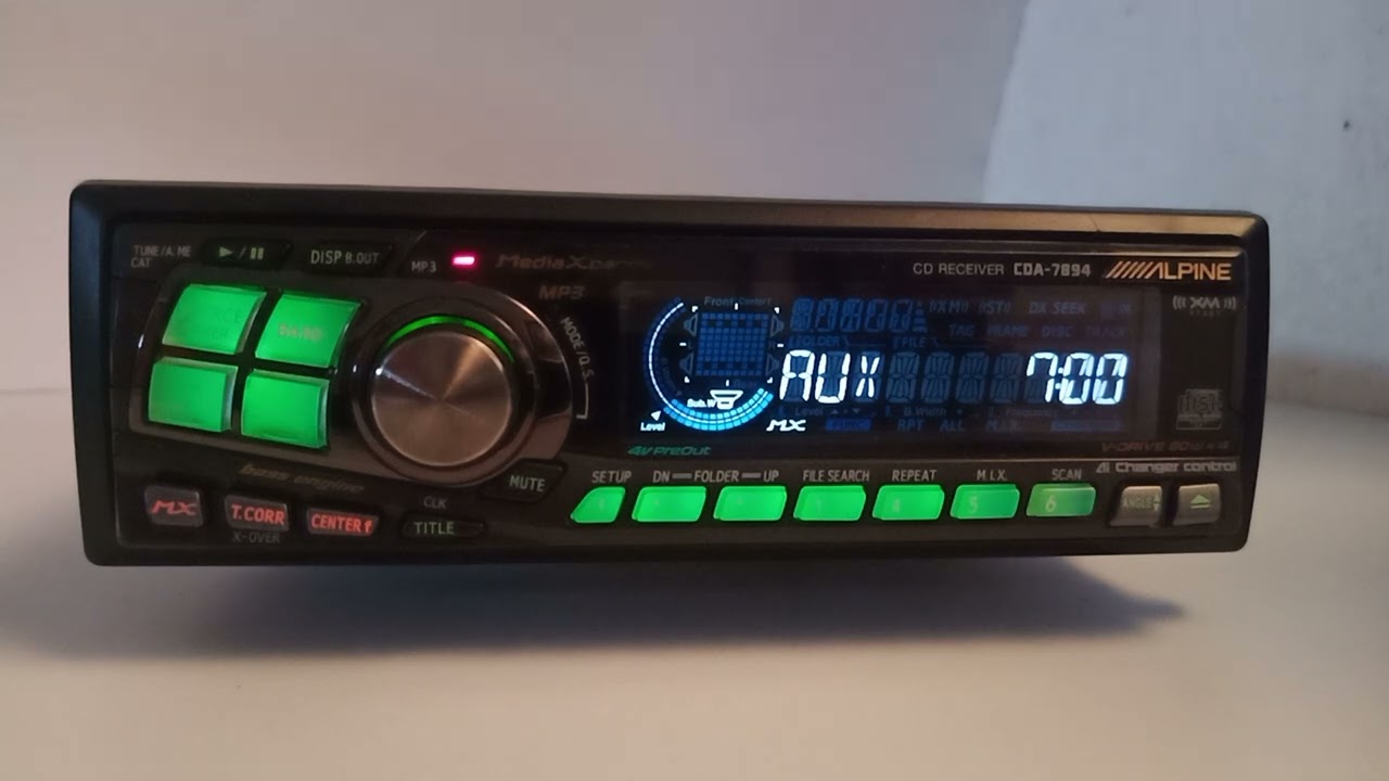 End of silence/CDA 7894 Alpine - YouTube