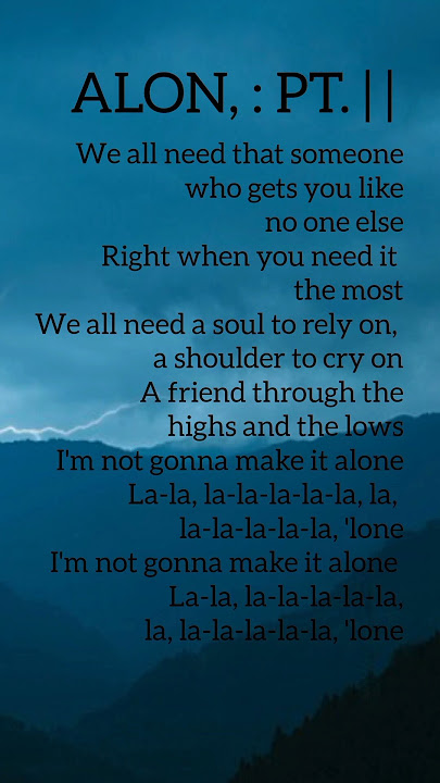 ✨ Alone Pt. II - Alan Walker ft. Ava Max | Most Emotional Song Ever ✨