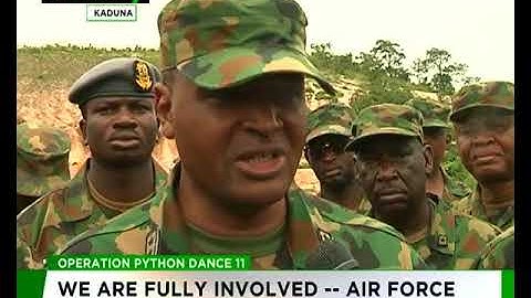 We are fully involved in Operation Python Dance II - Air Force