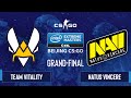 CS:GO - Natus Vincere vs. Team Vitality [Dust2] Map 2 - IEM Beijing 2020 Online - Grand-Final - EU