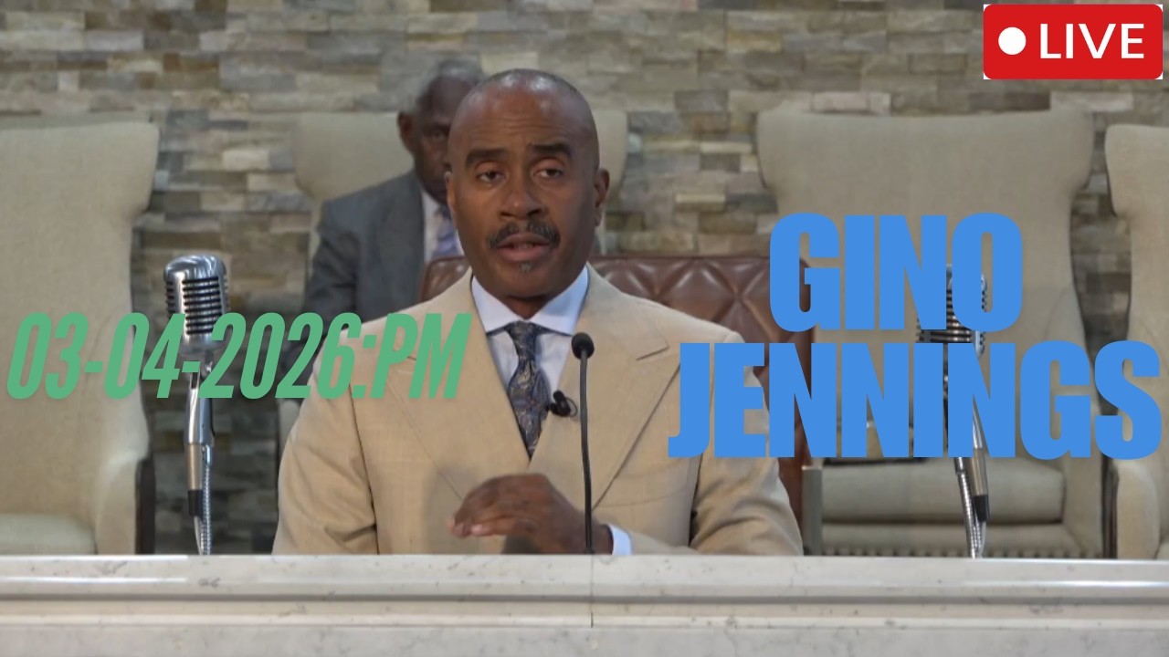 Pastor Gino Jennings -  God's Sheep and The Good Shepherd  | MAR 04, 2026