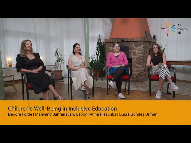 Children's Well-Being in Inclusive Education | All means all