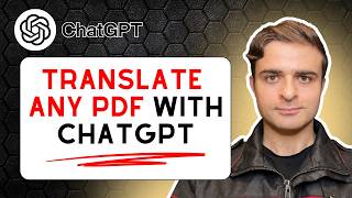 Details How to Translate a PDF Document to Any Language Using ChatGPT Update