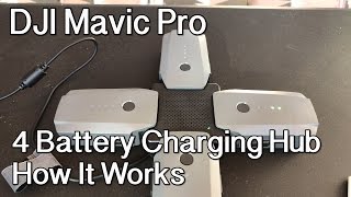 DJI Mavic Pro 4 Battery Charging Hub - How It Works