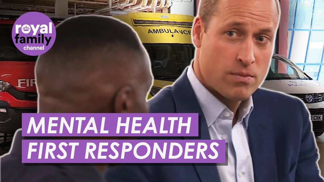 Prince William Talks Mental Health With The Emergency Services