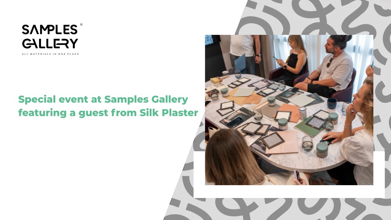 Samples Gallery x Silk Plaster | New Trends in Decorative Finishes ...