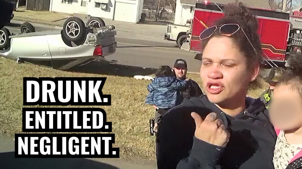 Cops Rescue 3 Children From Extremely Drunk Mom After Brutal Crash ...