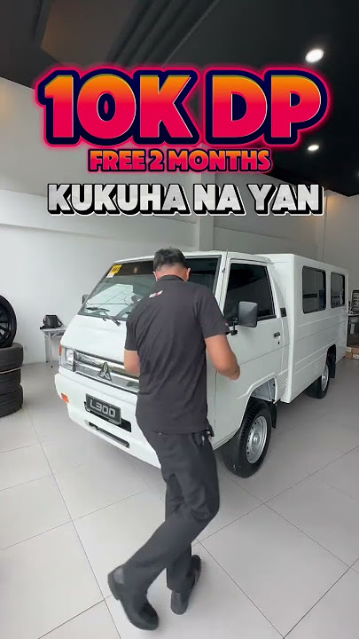 10K DOWNPAYMENT PLUS FREE 2 MONTHS PA MITSUBISHI L300 FB DUAL AIRCON - FOR INQUIRIES 0906.4410985