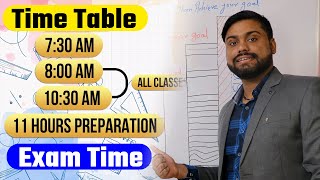 45 Days Study TimeTable in Exam Time || Best Time Table In Exam Time || How To Follow Time Table