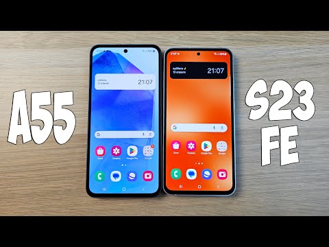 видео: SAMSUNG GALAXY A55 VS GALAXY S23FE - КАКОЙ ТЕЛЕФОН ЛУЧШЕ? ПОЛНОЕ СРАВНЕНИЕ!