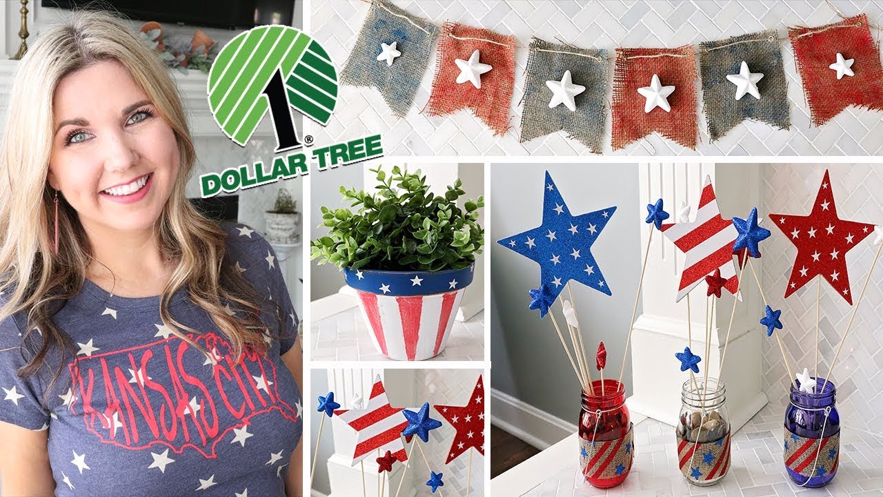 Last-Minute Fourth of July Decorating with Dollar Items