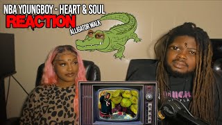 NBA Youngboy Heart and Soul Alligator Walk Official music video reaction | M\&M Fam