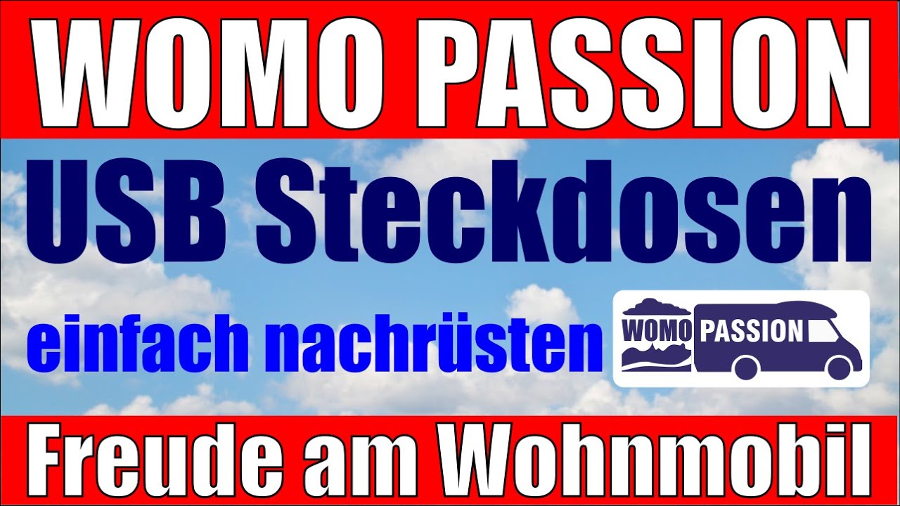 JETZT USB-STECKDOSEN einbauen EINFACH erklärt - WICHTIG für ALLE Wohnmobil-Fahrer  