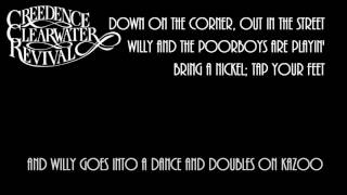 Down On The Corner + John Fogerty + Lyrics/HD