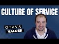 OTAVA Values: Culture of Service
