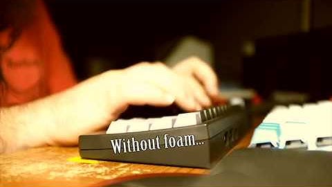 Of The Wild - HHKB Foam Sound Test!