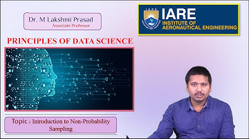 Introduction to Non Probability Sampling by Dr. M Lakshmi Prasad