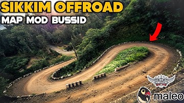 DOWNLOAD! 🔥 New SIKKIM Offroad Map Mod For Bus Simulator Indonesia।Bussid Mod Map 4.3.3