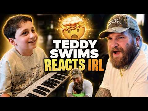 9-Yr-Old Producer: REACTION from Teddy Swims