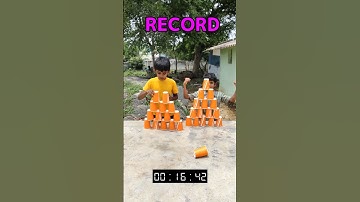 1 VS 1 CUP PYRAMID PART - 19 #viral #tutorialfilter #games #gameplay #shorts