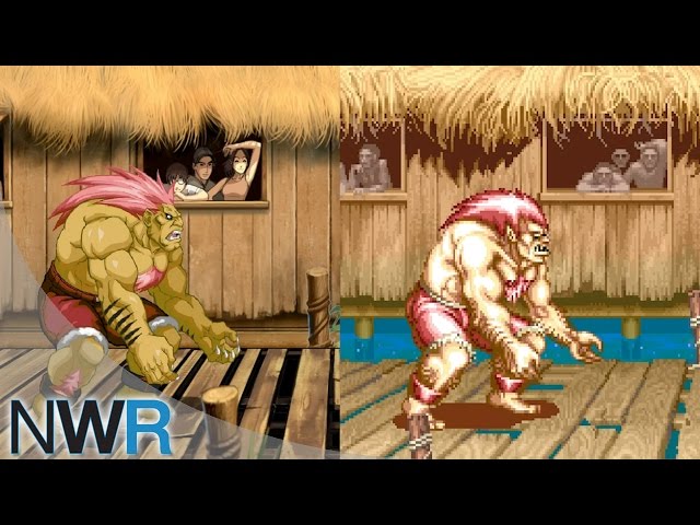 Street Fighter II - Blanka Key Master Setup - Timeless Cel Gallery