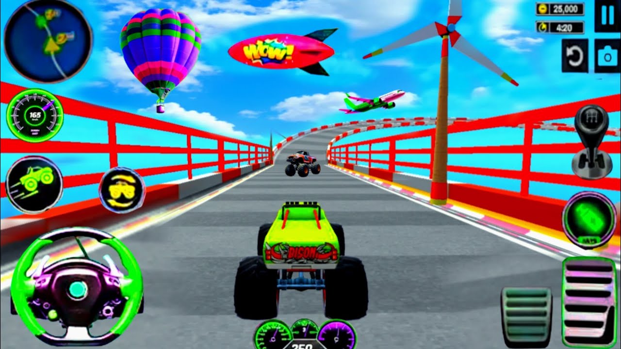 Monster ✅Truck Mega Ramp Extreme Racing  Impossible GT Car Stunts Driving CarRacing  Android Game#14