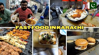 Fast Food Restaurant in Karachi | Zinger Burger | Broast | Tikka Seekh Boti Etc