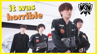 Doinb on FPX being really embarrassed after losing at Worlds 2021