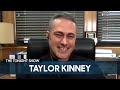 Taylor Kinney First Met Jimmy at a Chicago Polar Plunge | The Tonight Show Starring Jimmy Fallon