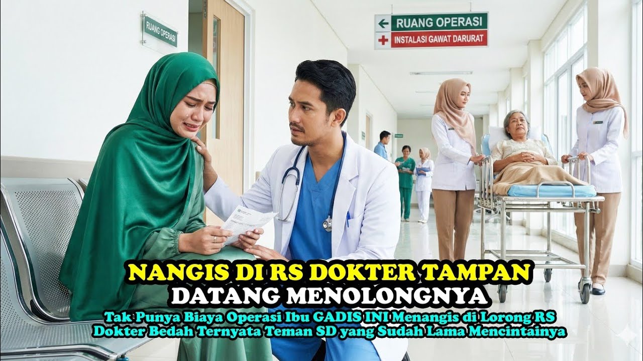 VIRAL! MENANGIS DI RS TAK ADA BIAYA OPERASI GADIS INI BERJUMPA TEMAN SD YANG JADI DOKTER BEDAH