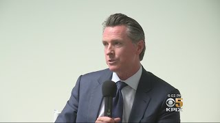 California Lt. Gov. Newsom Seeks Common Ground With President Trump