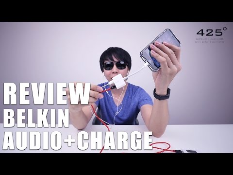 วิธีแก้ iPhone 7/7p ให้ชาร์จและฟังเพลงพร้อมกันได้ ด้วย Belkin RockStar Audio+Charge