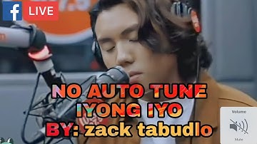 🔴 " NO AUTO TUNE " Zack Tabudlo performs "Iyong Iyo" LIVE on Wish 107.5 Bus