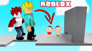 GIANT vs TINY 🔥🔥 EASY GROW OBBY In Roblox | Khaleel and Motu Gameplay