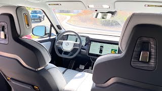 Ocean coast interior on a rivian r1t First LOOK!!