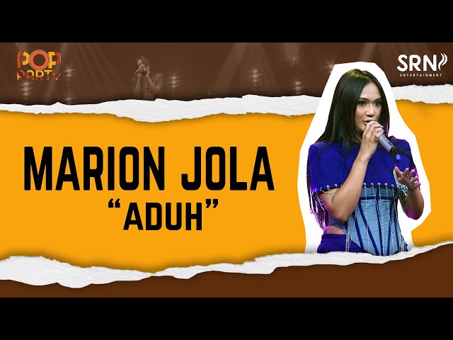 Marion Jola - Aduh (Official Live Music on Pop Party) class=
