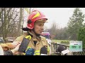 Wyciek gazu w Krakowie. Słup ognia sięga 20 metrów @TVN24