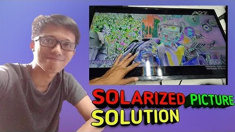 HOW TO REPAIR SOLARIZED PICTURE LED TV |JOMZ REID VLOG | CHINA TV SERVICE MODE