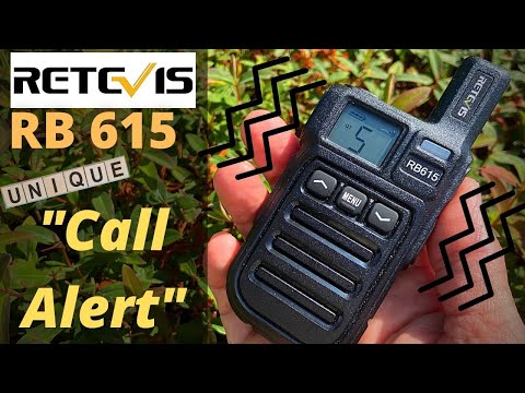 Retevis RB615 Vibrating walkie talkie PMR radio review.  @CB-RADIO-UK