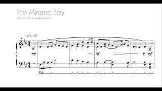 Video thumbnail of "The Minstrel Boy :: Piano"