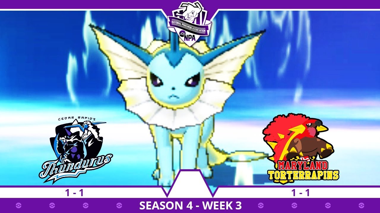 Cedar Rapids Thundurus vs Maryland Torterrapins | NPA Season 4 Week 3