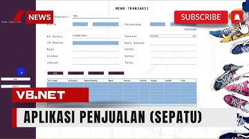 [ KM ] APLIKASI PENJUALAN SEPATU (VB.NET & SQL SERVER)