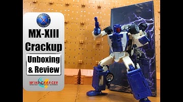 Transformers Masterpiece Review: X-Transbots MX-13 Crackup (Breakdown)