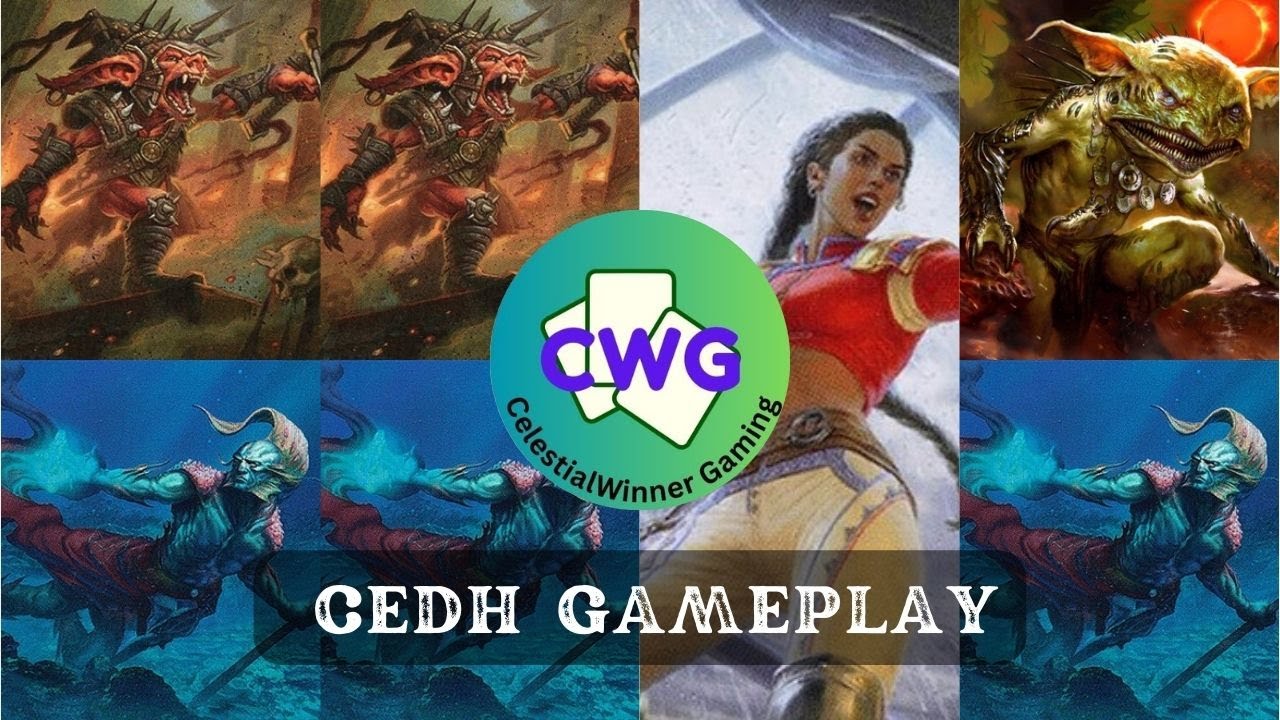 CEDH Gameplay! All Temur Pod! Rograkh/Thrasios vs Rograkh/Thrasios vs Sisay vs Krark/Thrasios thumbnail