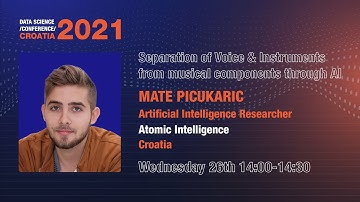 [DSC Croatia 2021] Audio Separation Using Neural Networks - Mate Picukaric